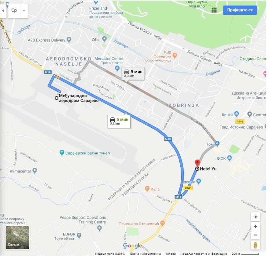 Hotel Beograd - Yu Lukavica 외부 사진